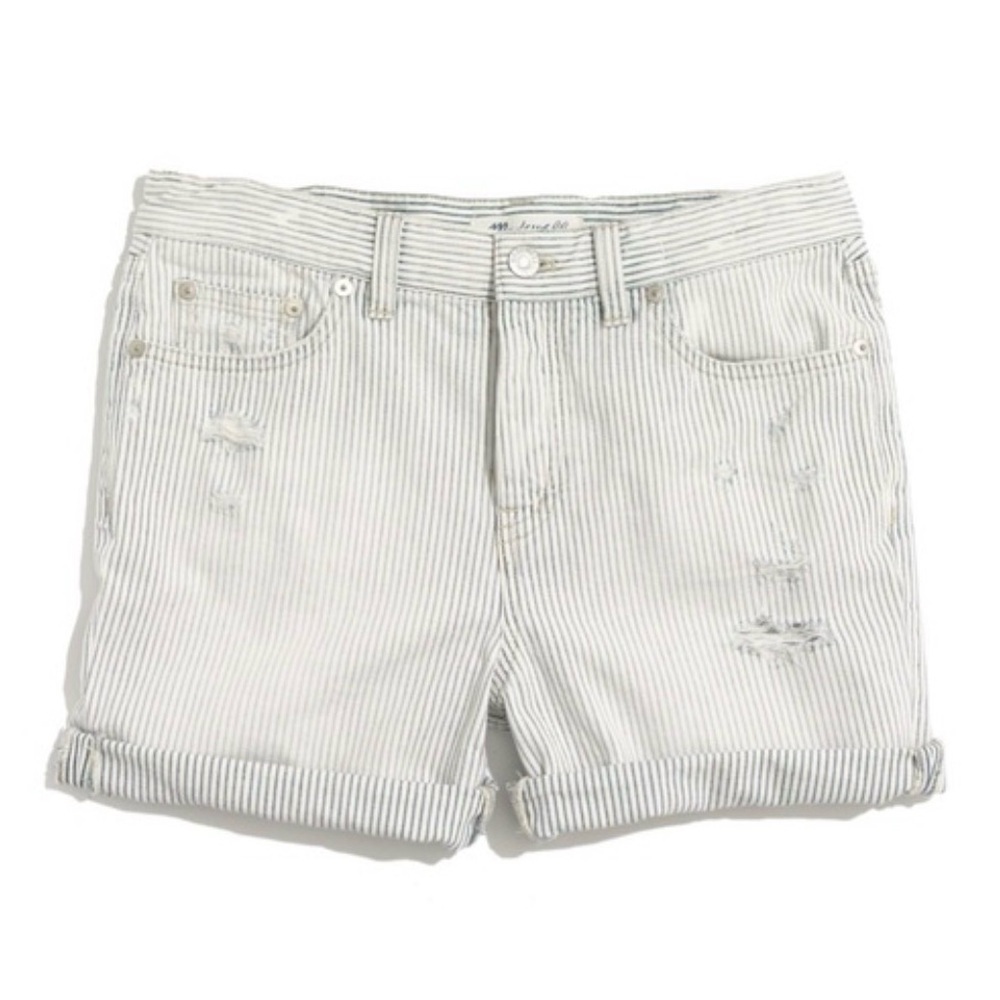 Madewell Boy Short in Railroad Stripe | 27